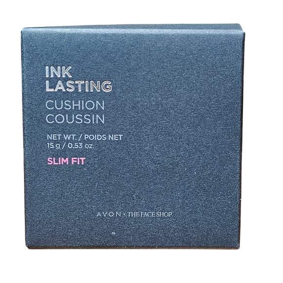 Avon Ink Lasting Cushion Slim Fit C 50 Foundation New In Box - Picture 2 of 6